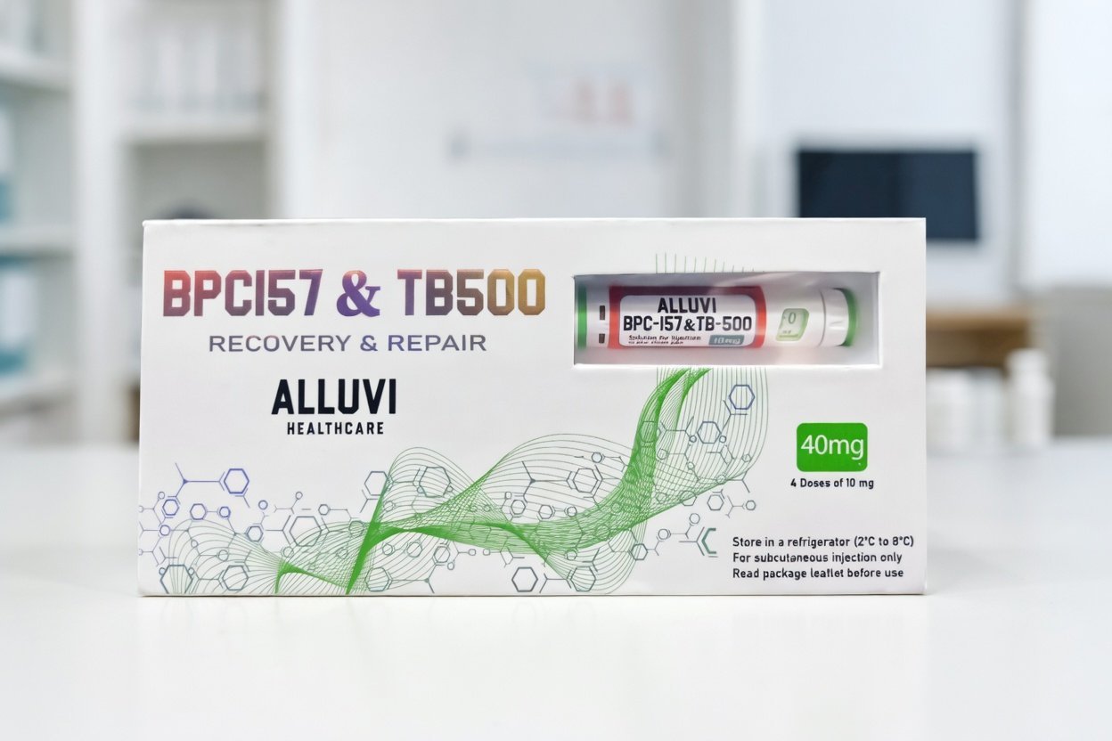 Alluvi – BPC-157 & TB-500 40mg (R&D Only)